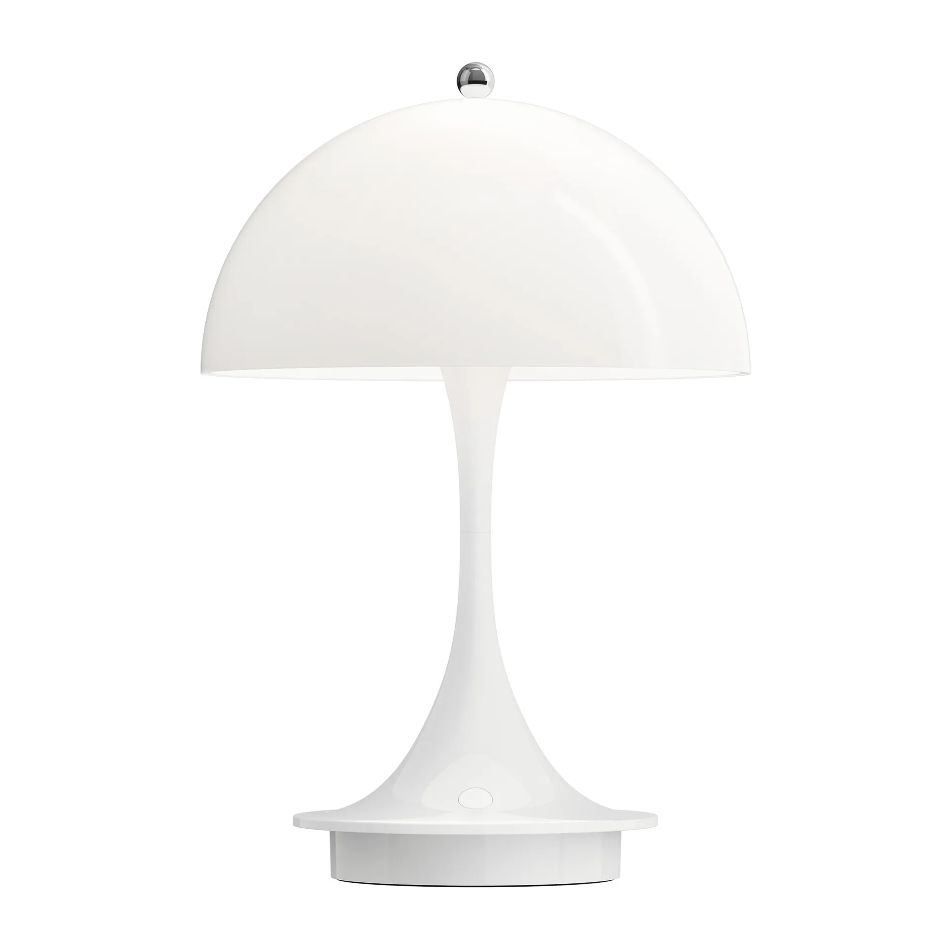 Lampe de table Panthella 160 Portable, Verre opale Louis Poulsen