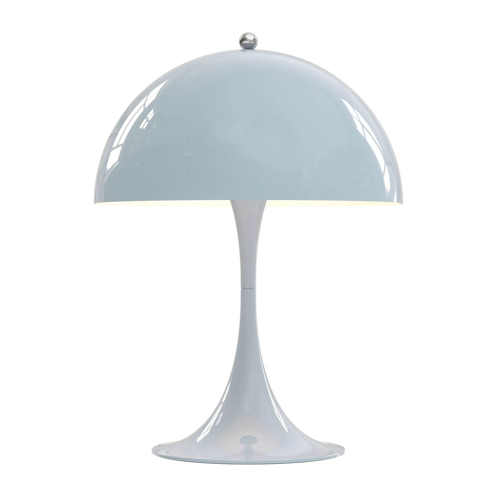 Lampe de table Panthella 250, Bleu clair Louis Poulsen