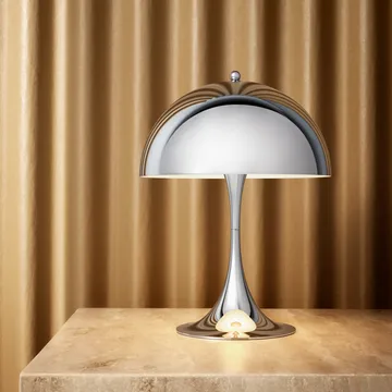 Lampe de table Panthella 250 - Chrome - Louis Poulsen