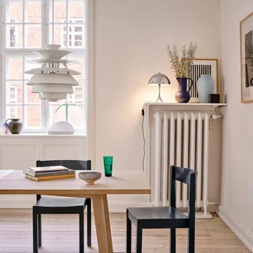 Lampe de table Panthella 250 - Chrome - Louis Poulsen