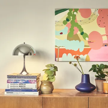 Lampe de table Panthella 250 - Chrome - Louis Poulsen