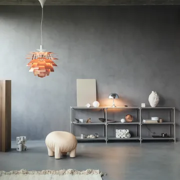 Lampe de table Panthella 250 - Chrome - Louis Poulsen