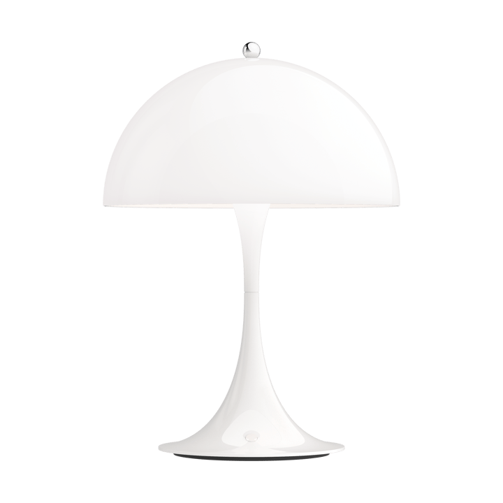 Lampe de table Panthella 250 Portable - Acrylique blanc opale - Louis Poulsen