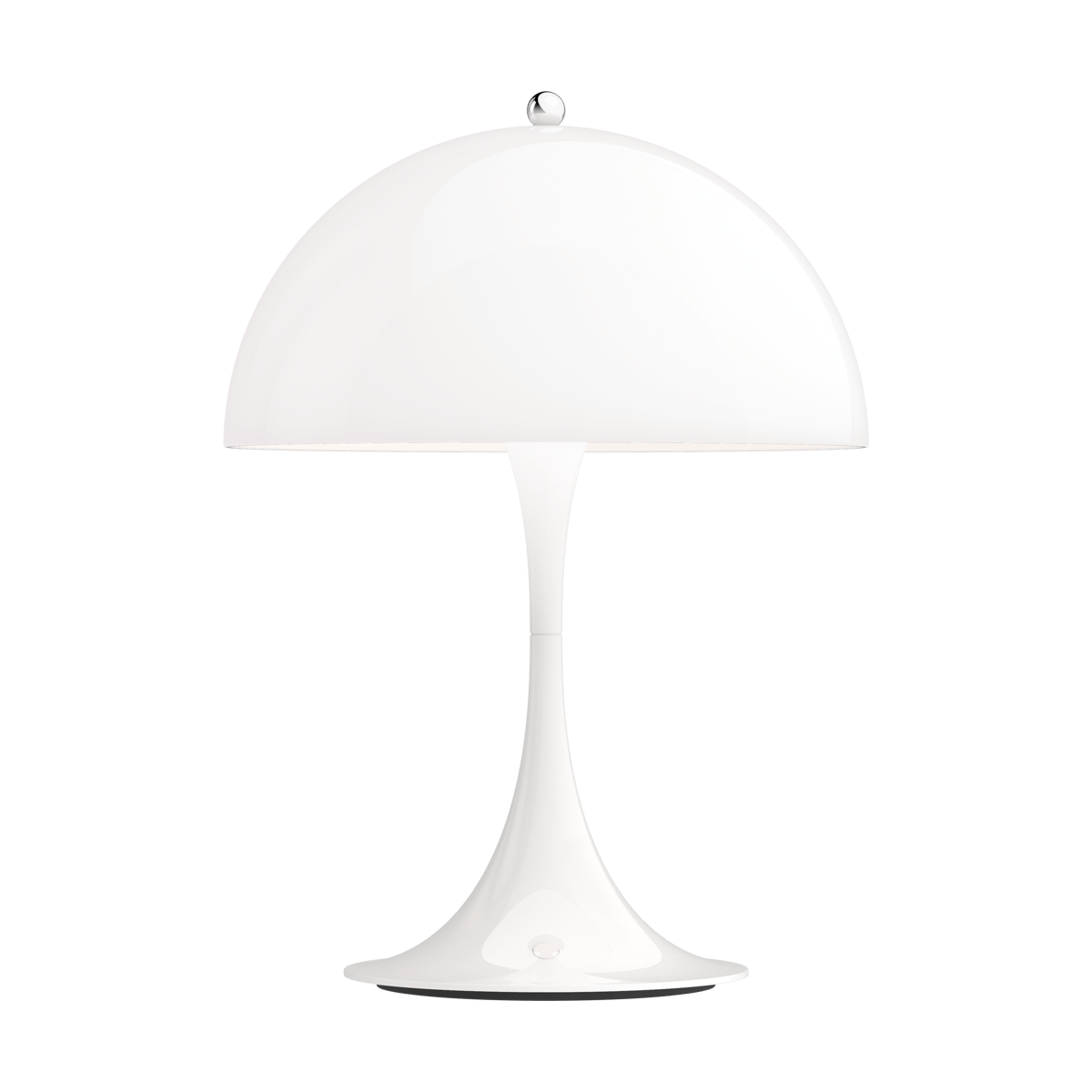Louis Poulsen Lampe de table Panthella 250 Portable Acrylique blanc opale