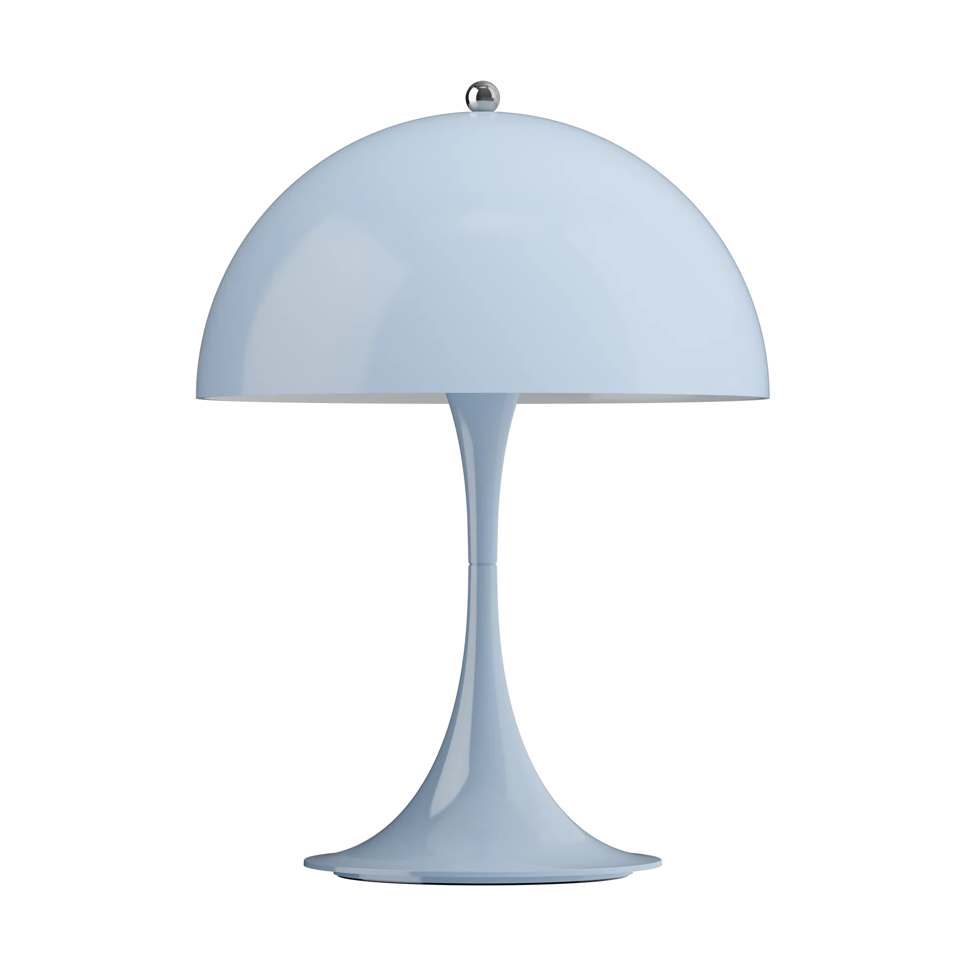 Lampe de table Panthella 250 Portable, Opal pale blue Louis Poulsen