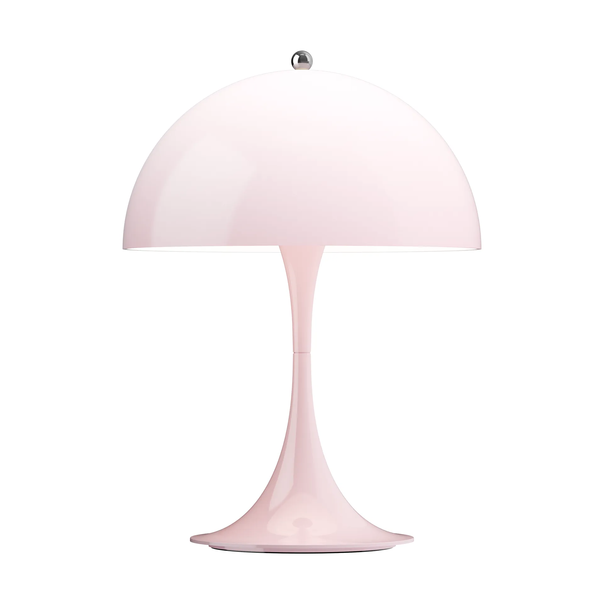 Lampe de table Panthella 250 Portable, Opal pale rose Louis Poulsen