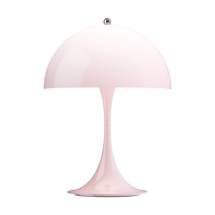 Lampe de table Panthella 250 Portable, Opal pale rose Louis Poulsen