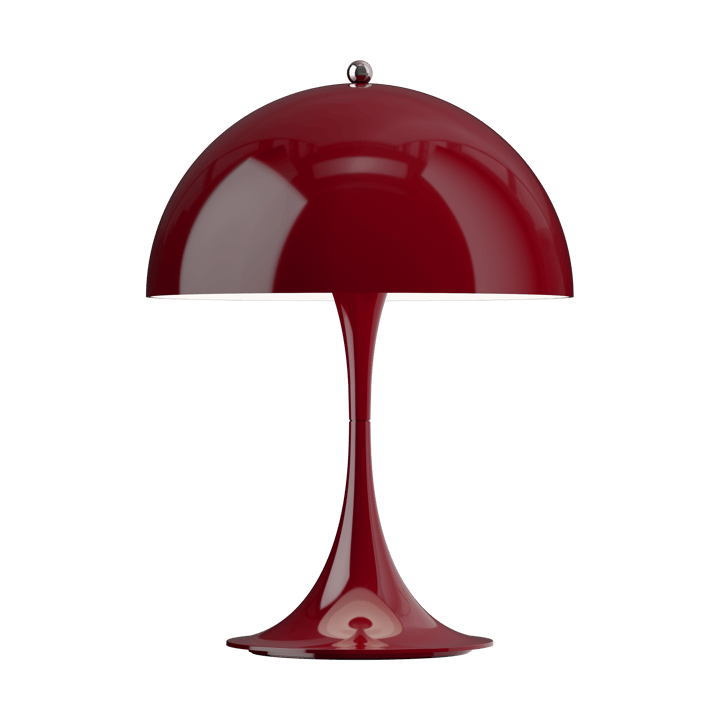 Lampe de table Panthella 250 Portable, Opaque burgundy Louis Poulsen