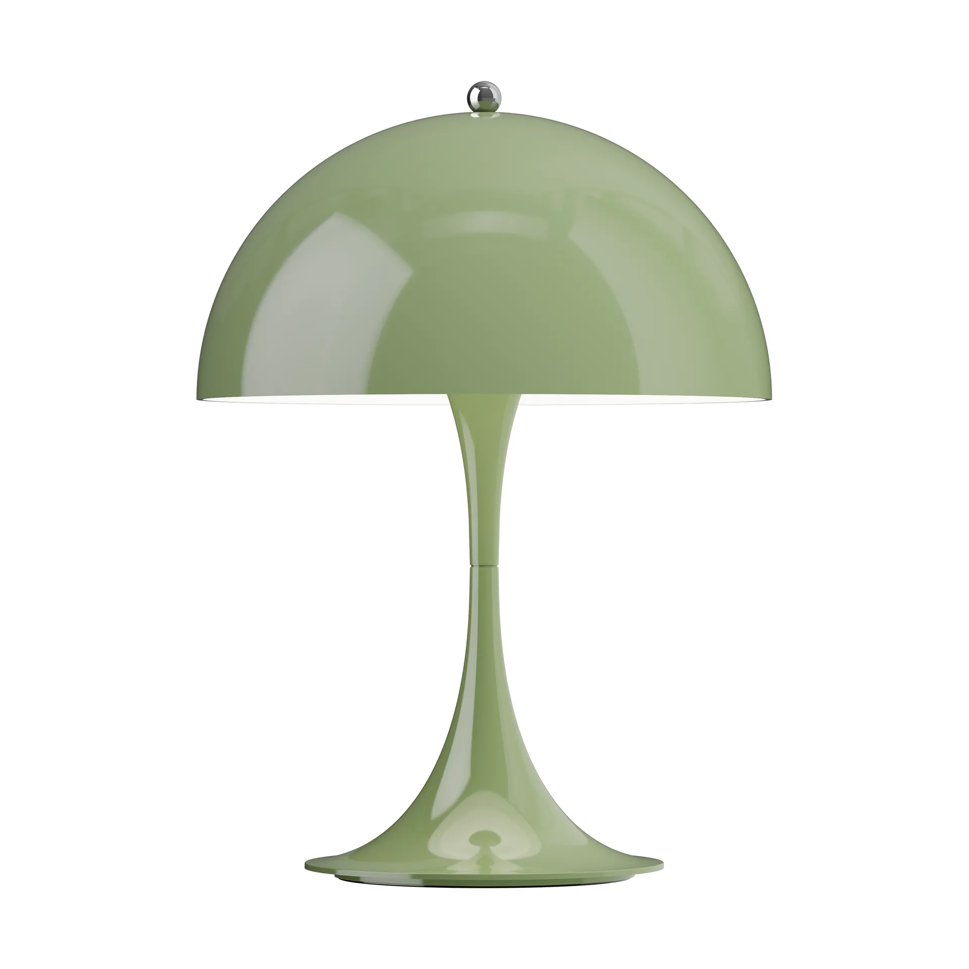 Lampe de table Panthella 250 Portable, Opaque moss green Louis Poulsen