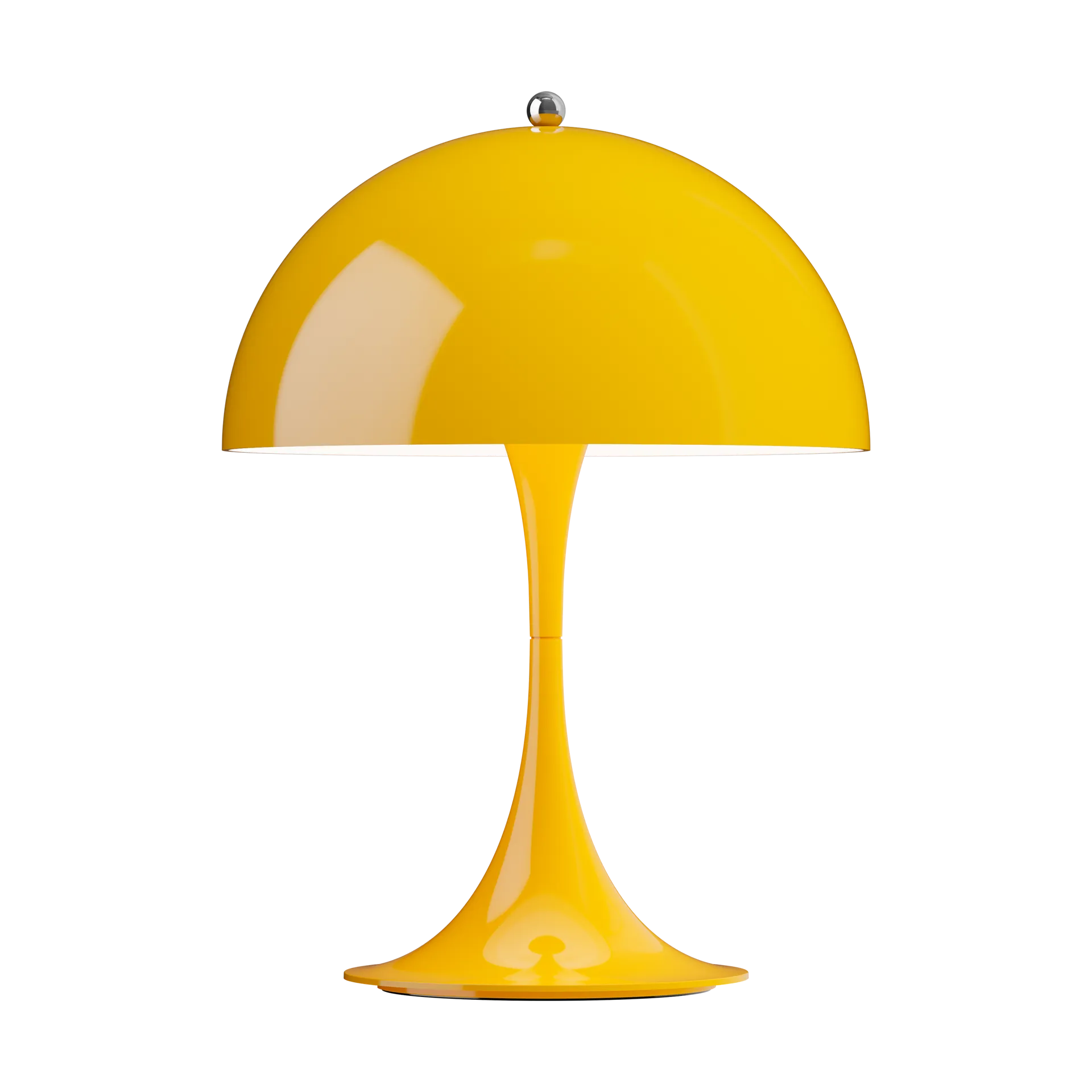 Lampe de table Panthella 250 Portable, Opaque yellow Louis Poulsen
