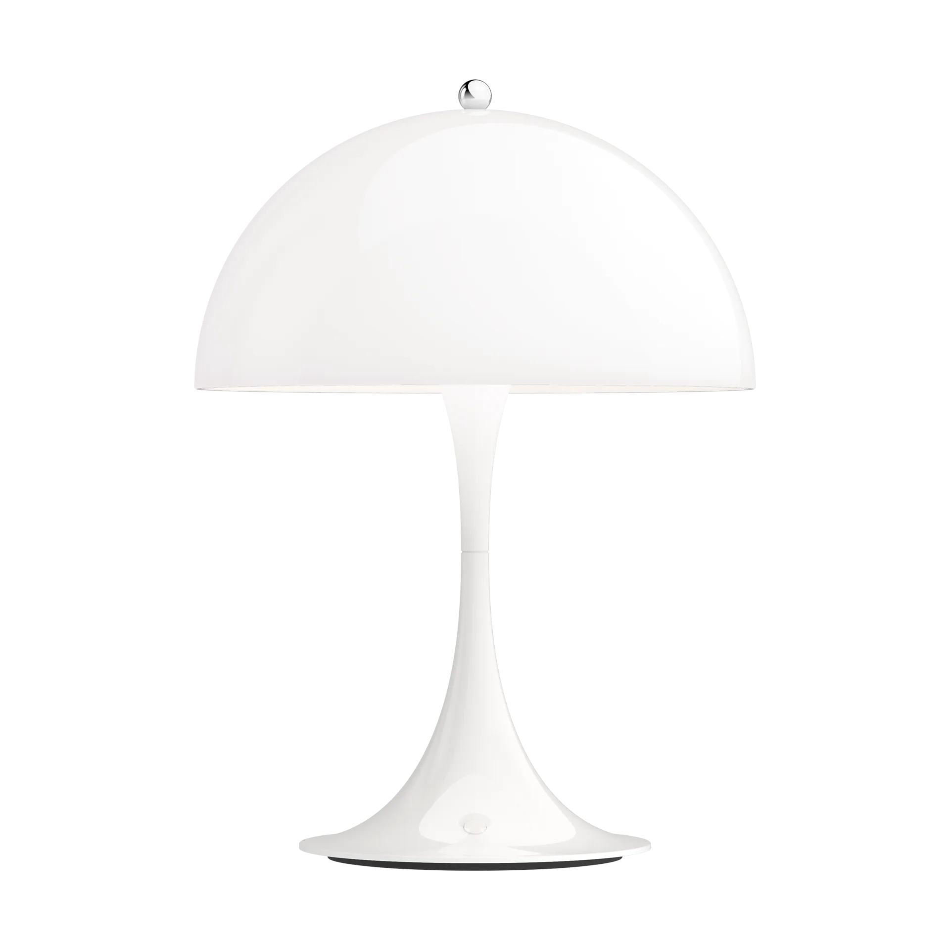 Lampe de table Panthella 250 Portable V3, Acrylique blanc opale Louis Poulsen