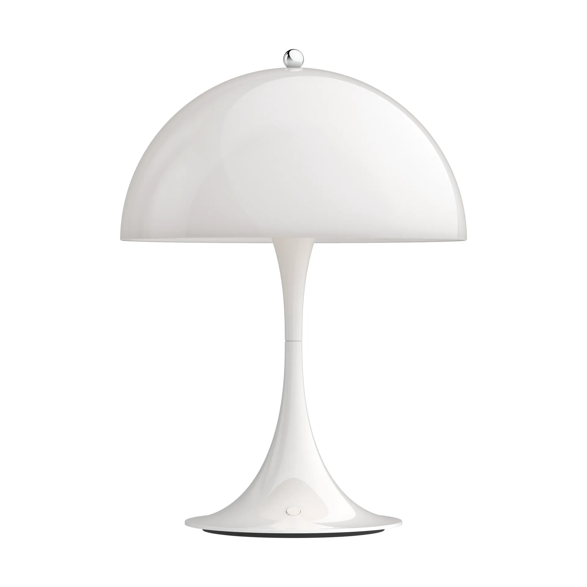 Lampe de table Panthella 250 Portable V3, Acrylique blanc opale Louis Poulsen