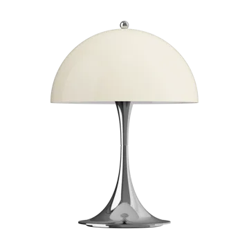 Lampe de table Panthella 250 Portable V3 - Chrome opal beige - Louis Poulsen
