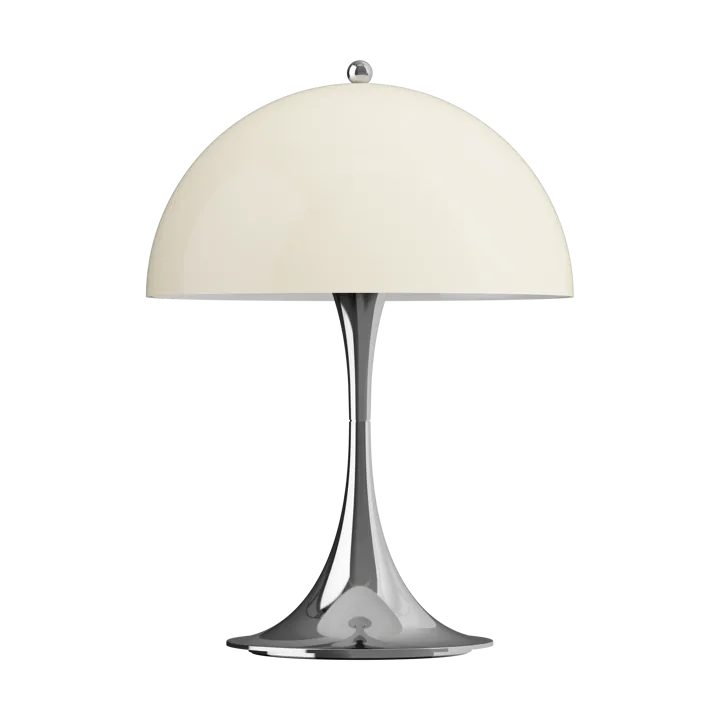 Lampe de table Panthella 250 Portable V3 - Chrome opal beige - Louis Poulsen