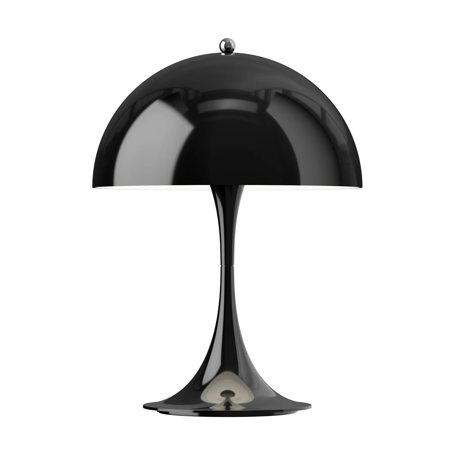 Lampe de table Panthella 250 Portable V3, Opaque black Louis Poulsen