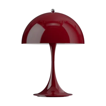 Lampe de table Panthella 250 Portable V3 - Opaque burgundy - Louis Poulsen