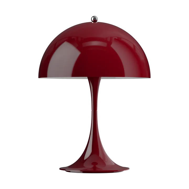 Lampe de table Panthella 250 Portable V3 - Opaque burgundy - Louis Poulsen
