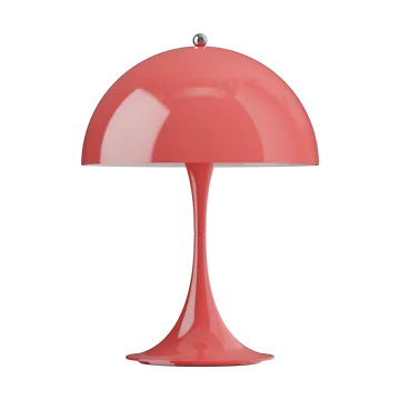 Lampe de table Panthella 250 Portable V3 - Opaque coral - Louis Poulsen