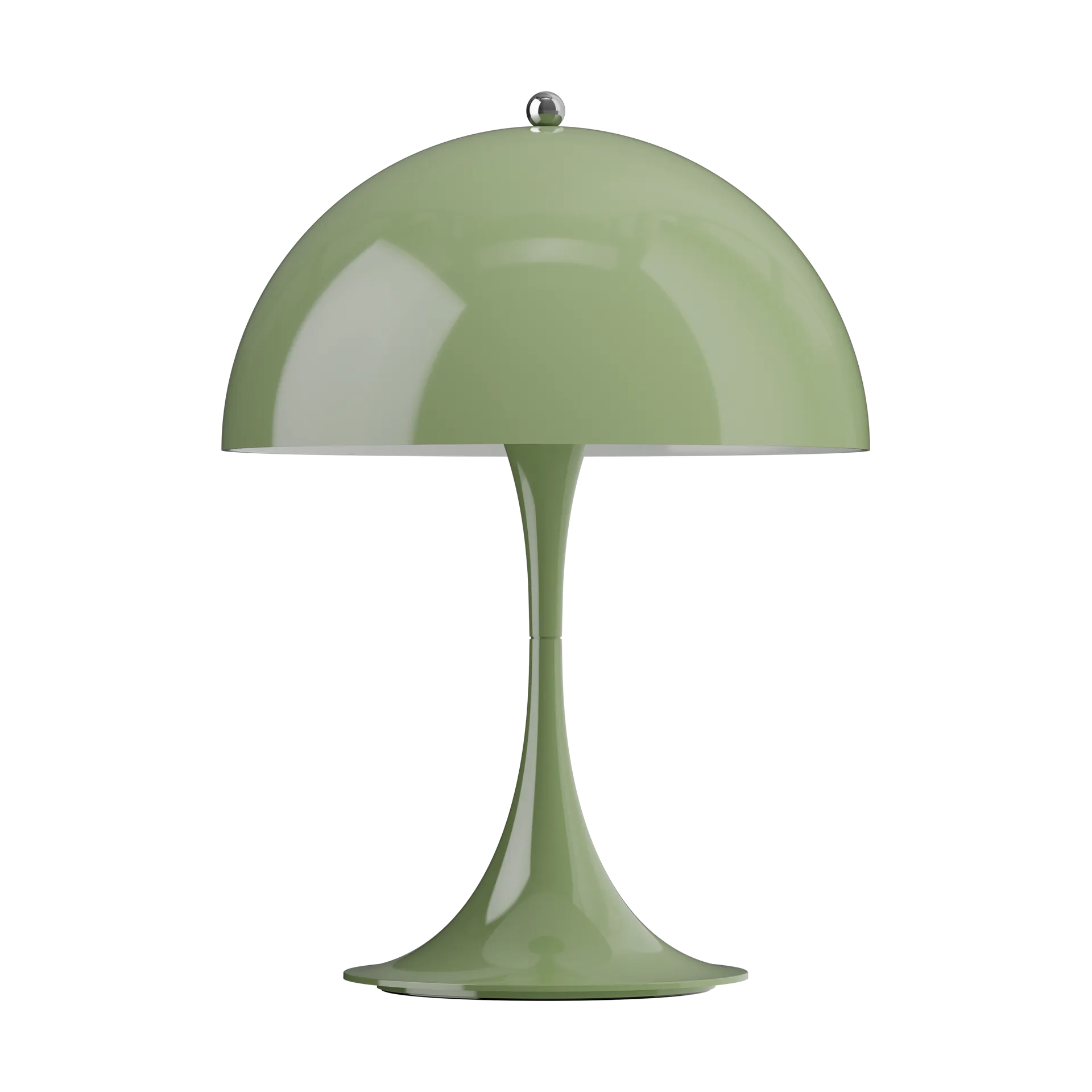Lampe de table Panthella 250 Portable V3, Opaque moss green Louis Poulsen
