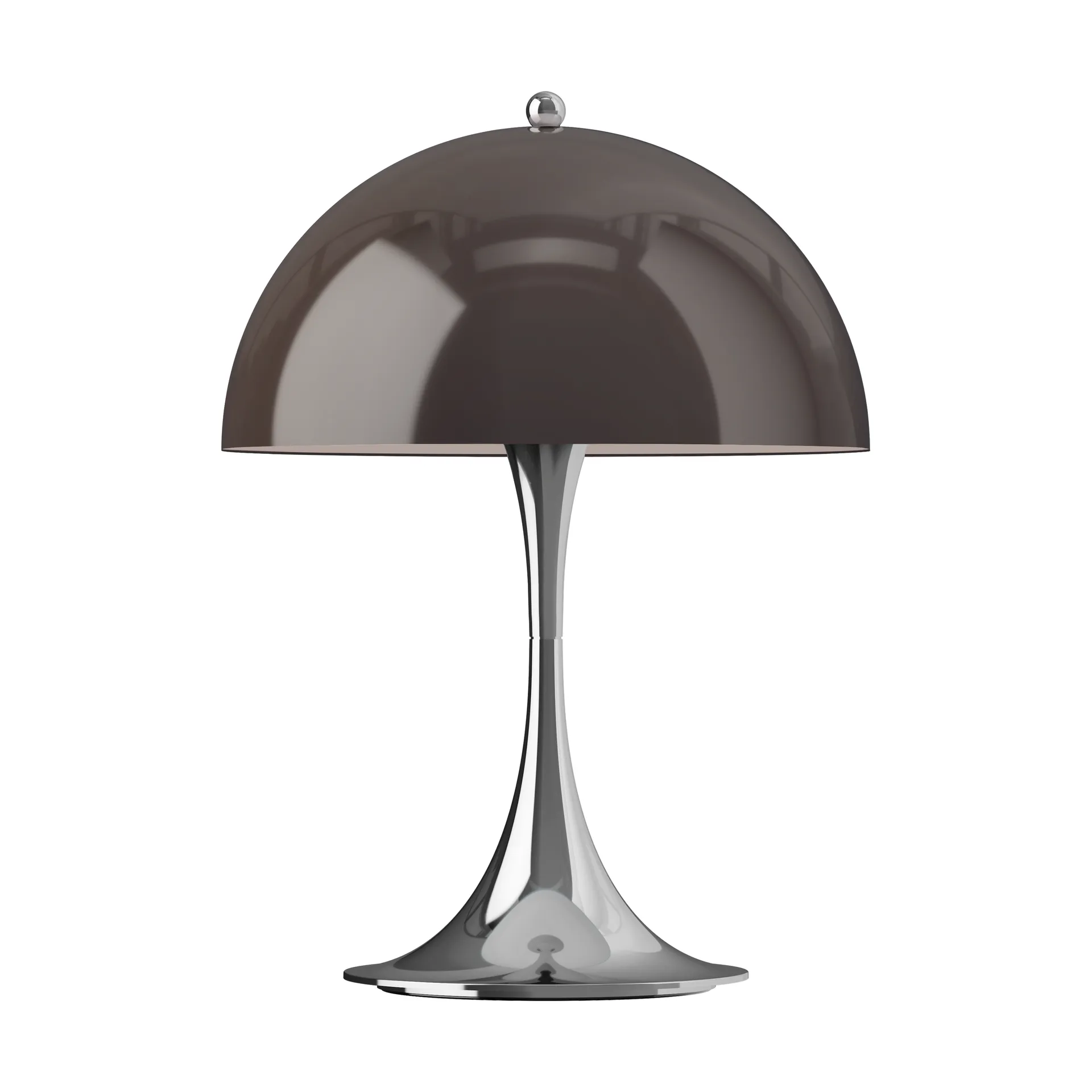 Lampe de table Panthella 250 Portable V3, Original Opal Brown Louis Poulsen