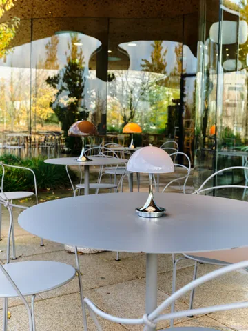 Lampe de table Panthella 250 Portable V3 - Original Opal Brown - Louis Poulsen