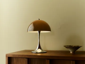 Lampe de table Panthella 250 Portable V3 - Original Opal Brown - Louis Poulsen