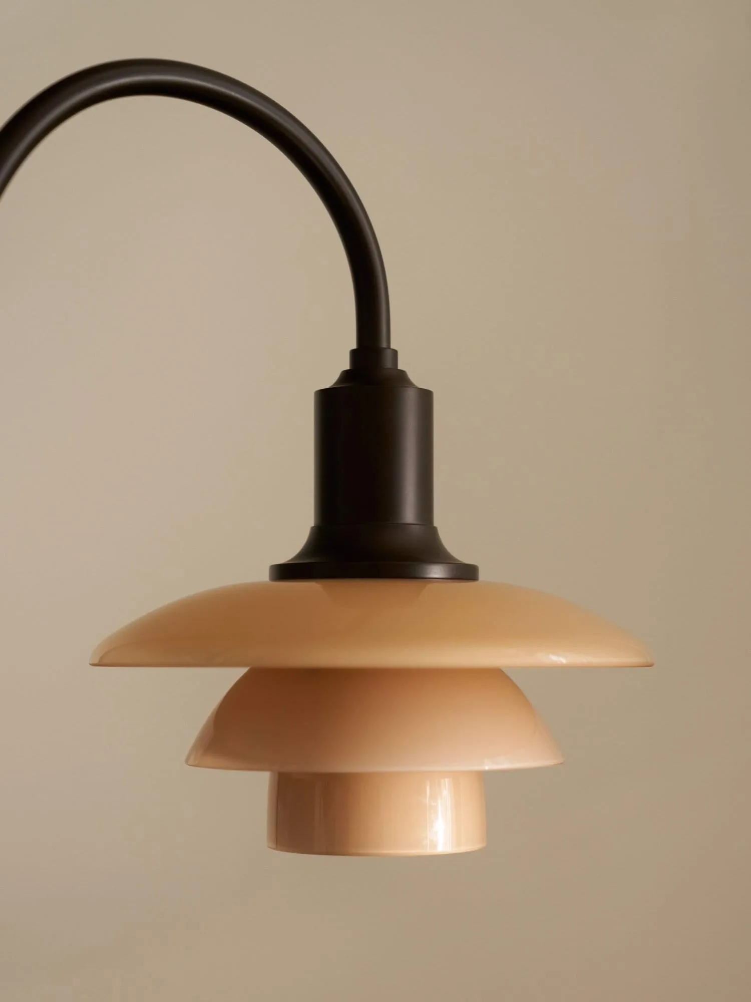 Lampe de table PH 1/1 Piano, Dusty terracotta Louis Poulsen