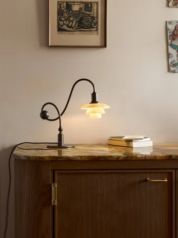 Lampe de table PH 1/1 Piano - Dusty terracotta - Louis Poulsen