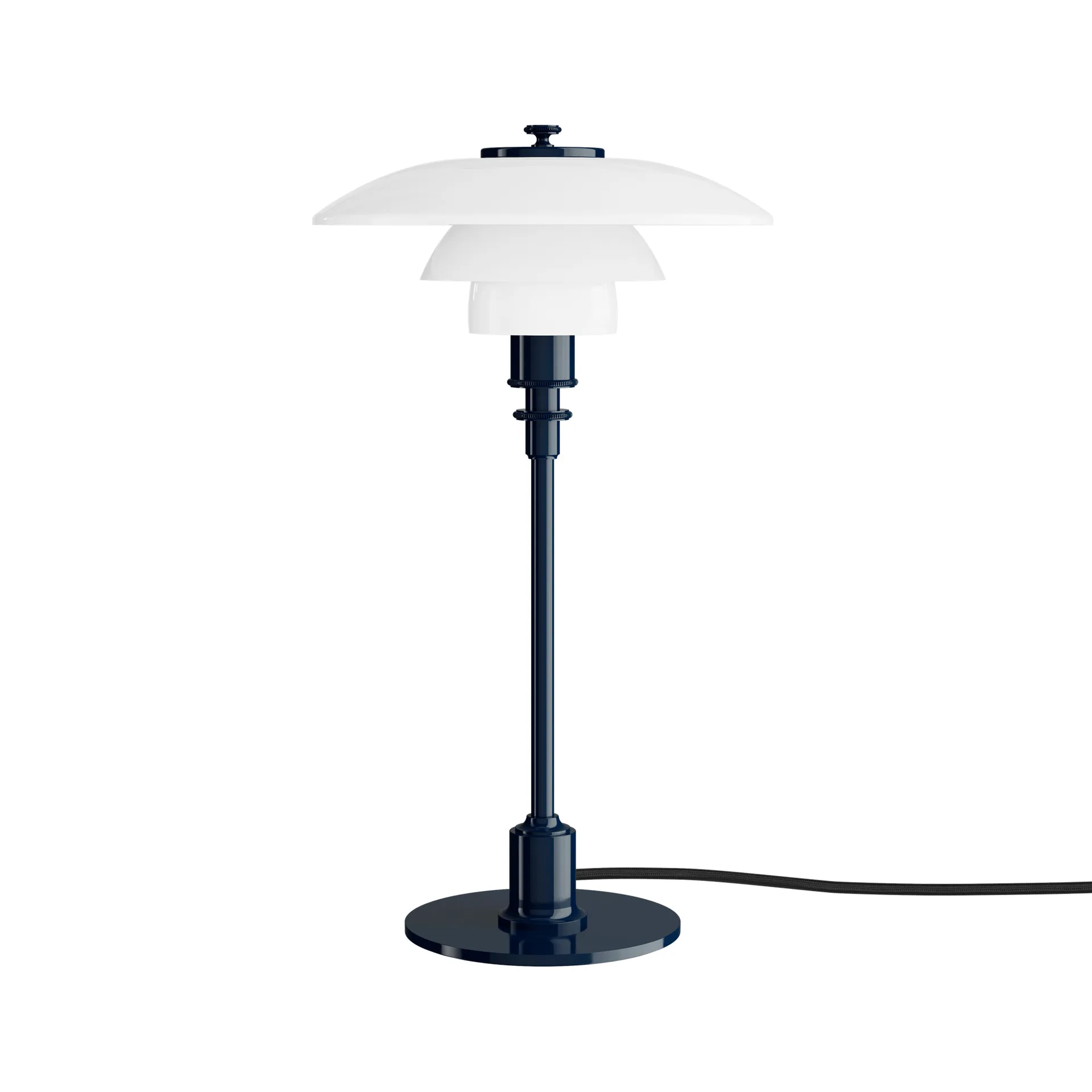 Lampe de table PH 2/1, Glossy deep blue Louis Poulsen