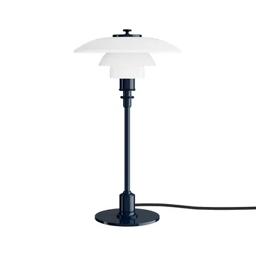 Lampe de table PH 2/1 - Glossy deep blue - Louis Poulsen