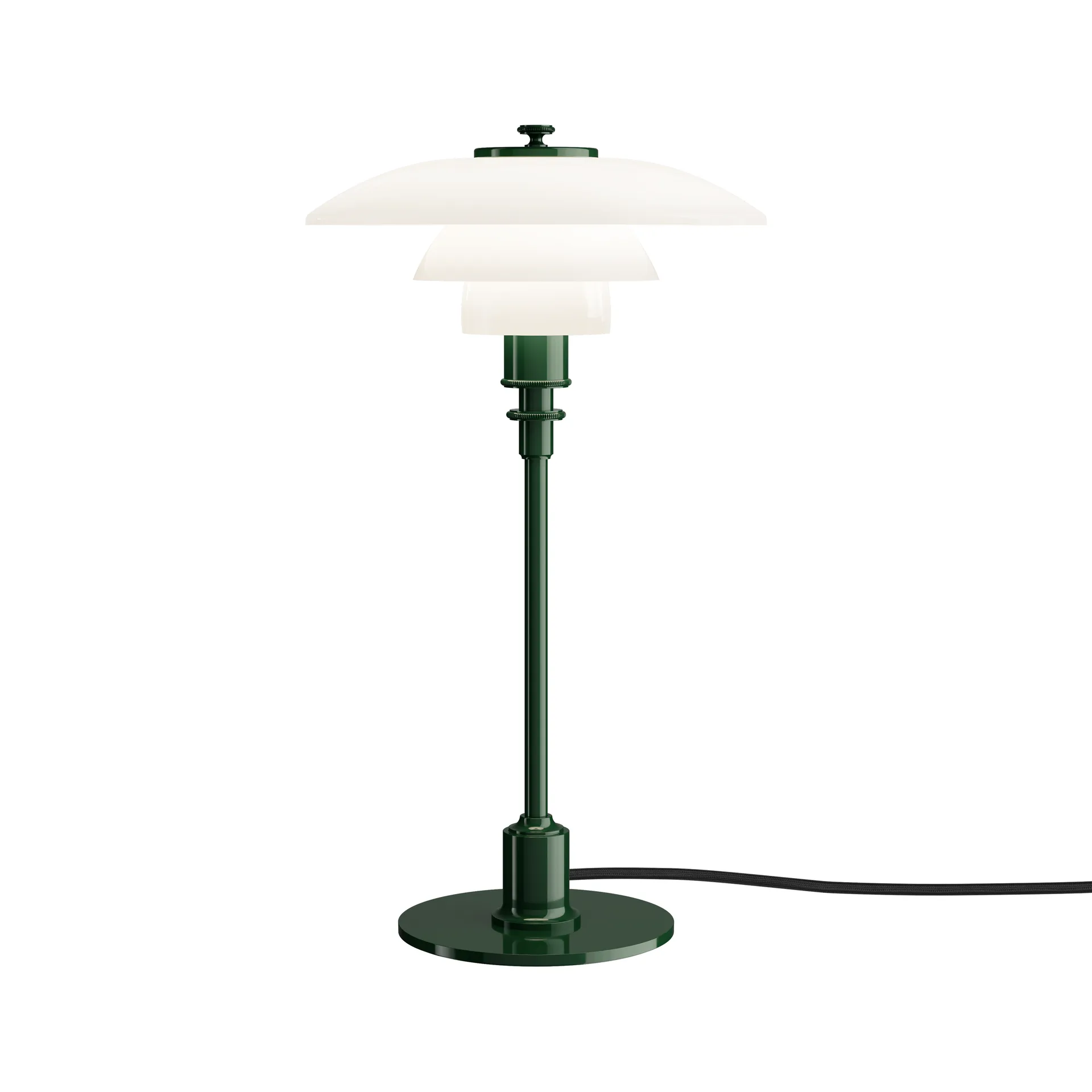 Lampe de table PH 2/1, Glossy deep green Louis Poulsen