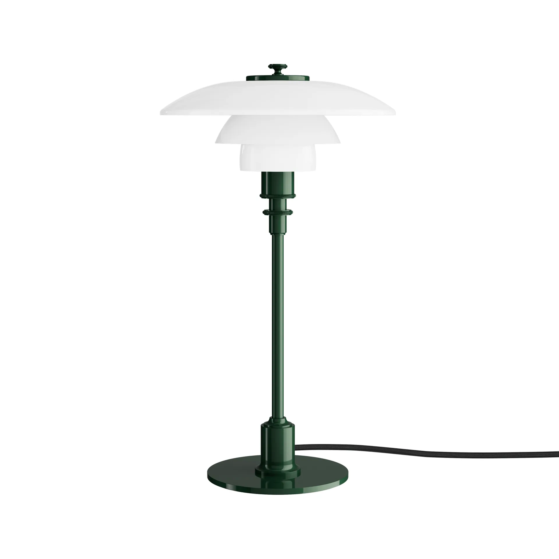 Lampe de table PH 2/1, Glossy deep green Louis Poulsen