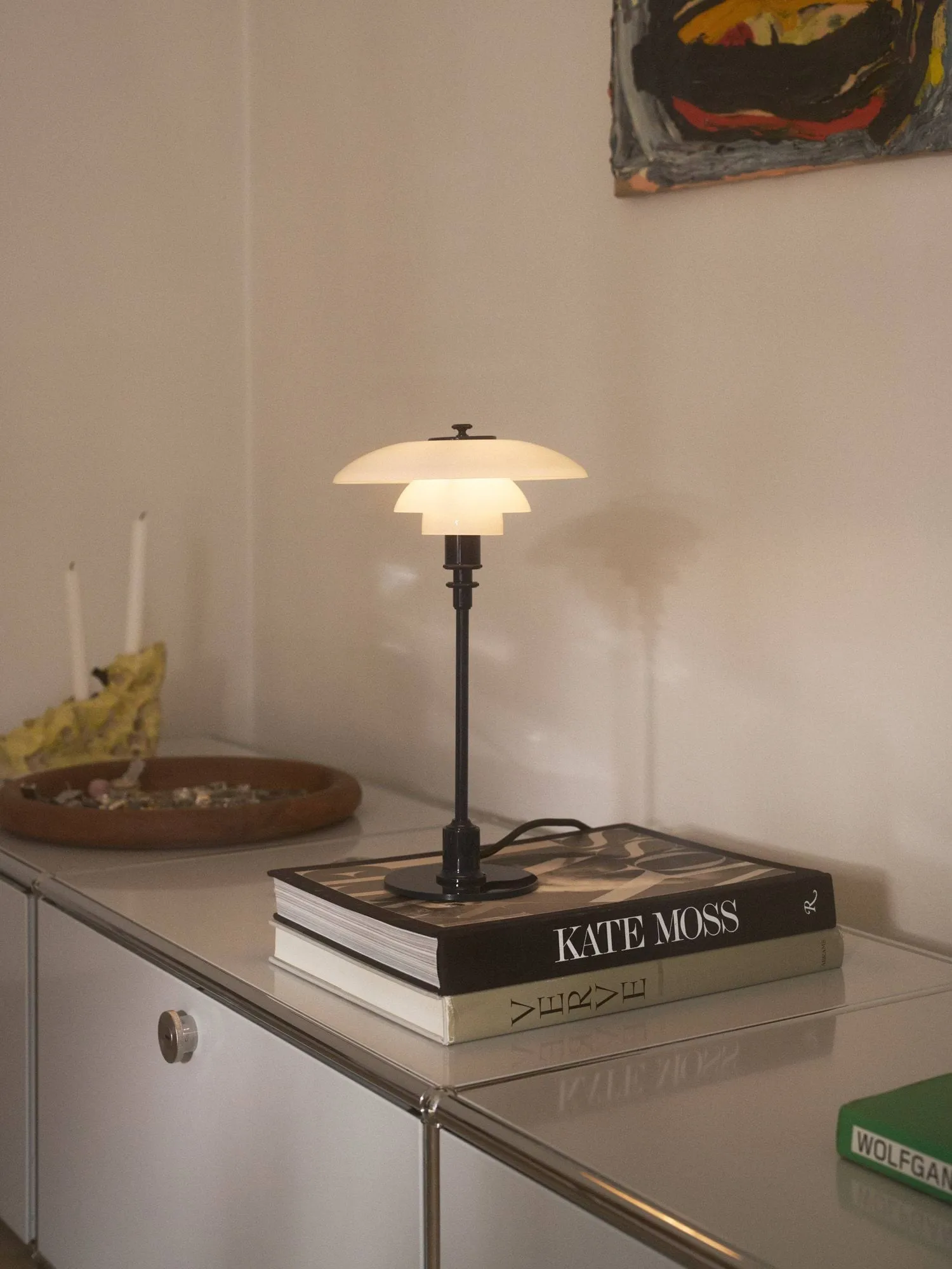 Lampe de table PH 2/1, Glossy deep green Louis Poulsen
