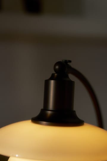 Lampe de table PH 2/2 Luna - Aged brass-verre opale - Louis Poulsen