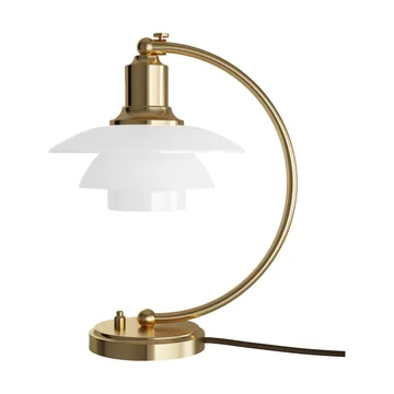 Lampe de table PH 2/2 Luna limited edition - Laiton-Verre opale - Louis Poulsen