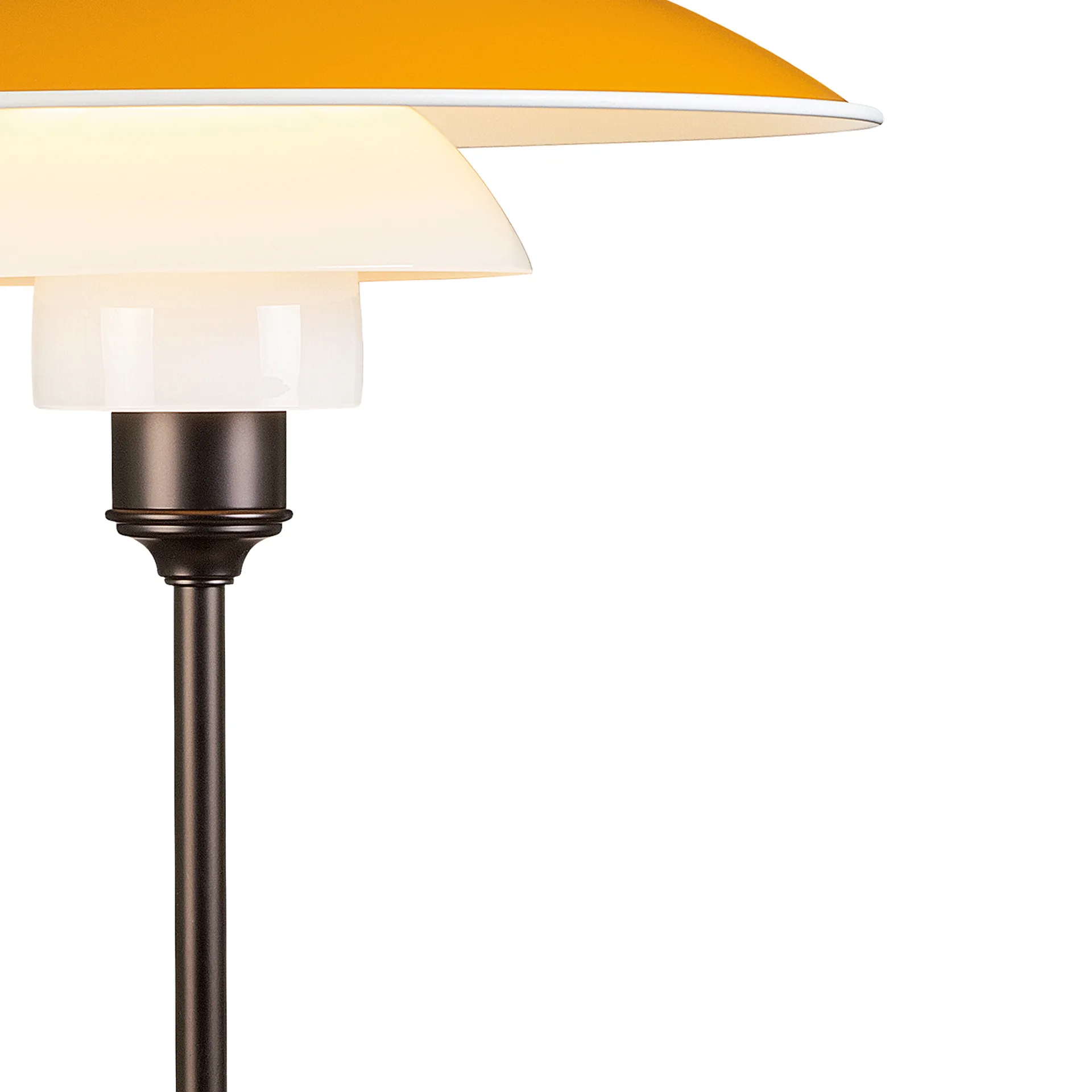 Lampe de table PH 3½-2½, Jaune Louis Poulsen