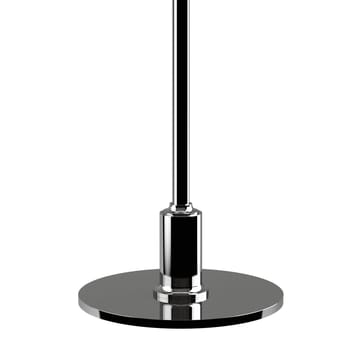 Lampe de table PH 3½-2½ verre opale - Chrome - Louis Poulsen