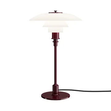 Lampe de table PH 3/2 - Bordeaux glossy - Louis Poulsen
