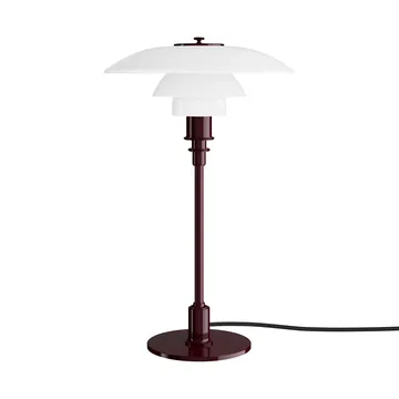 Lampe de table PH 3/2 - Bordeaux glossy - Louis Poulsen