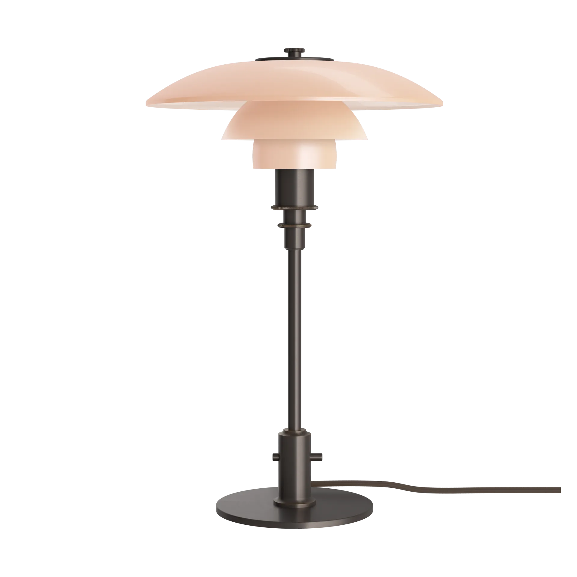 Lampe de table PH 3/2, Dusty terracotta Limited Edition Louis Poulsen