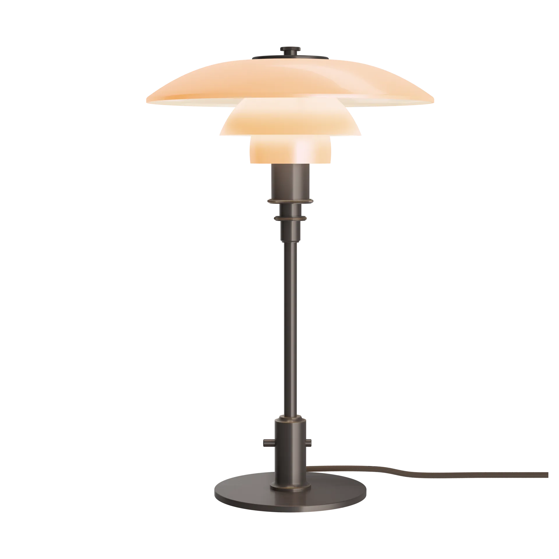 Lampe de table PH 3/2, Dusty terracotta Limited Edition Louis Poulsen