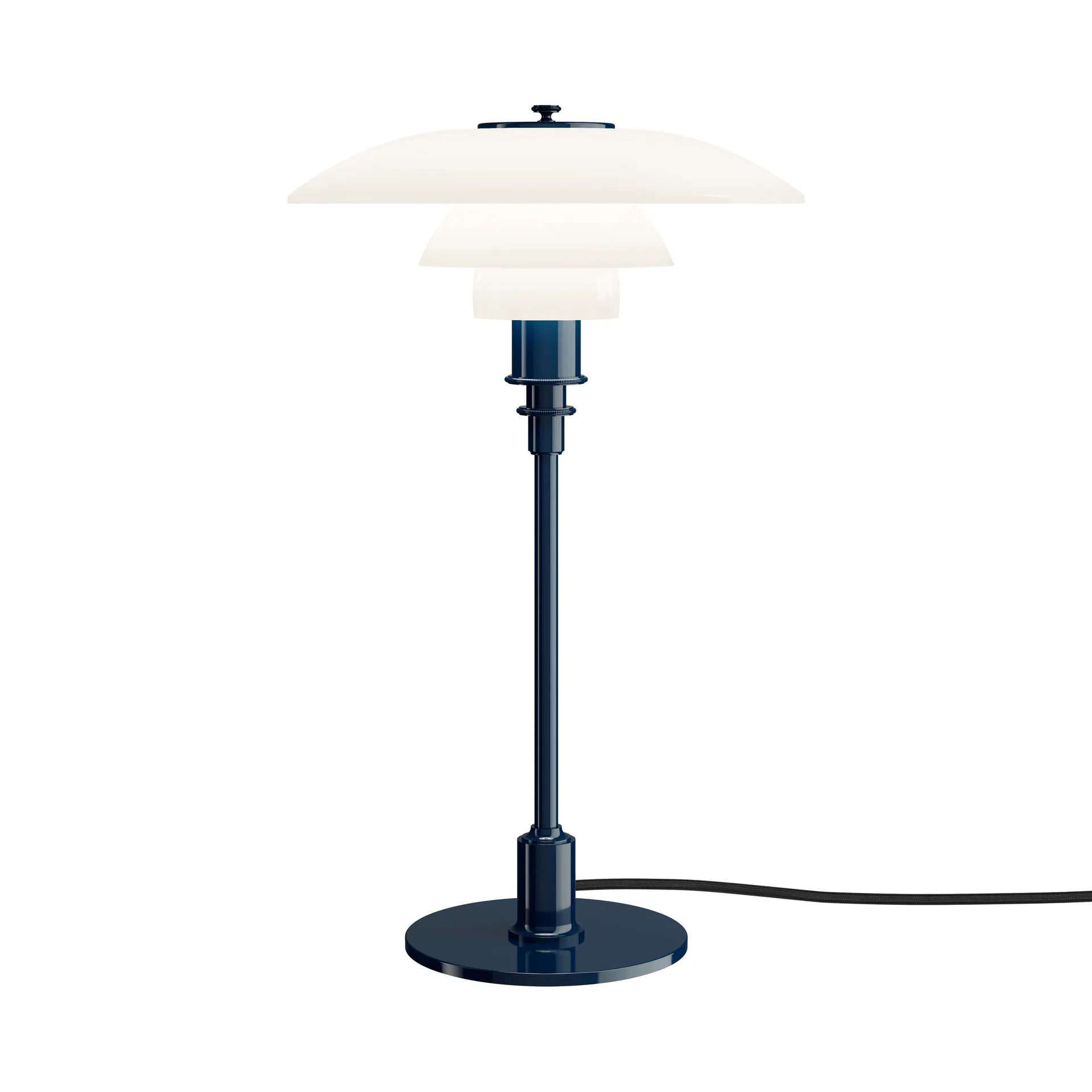 Lampe de table PH 3/2, Glossy deep blue Louis Poulsen