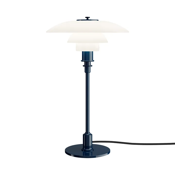 Lampe de table PH 3/2 - Glossy deep blue - Louis Poulsen