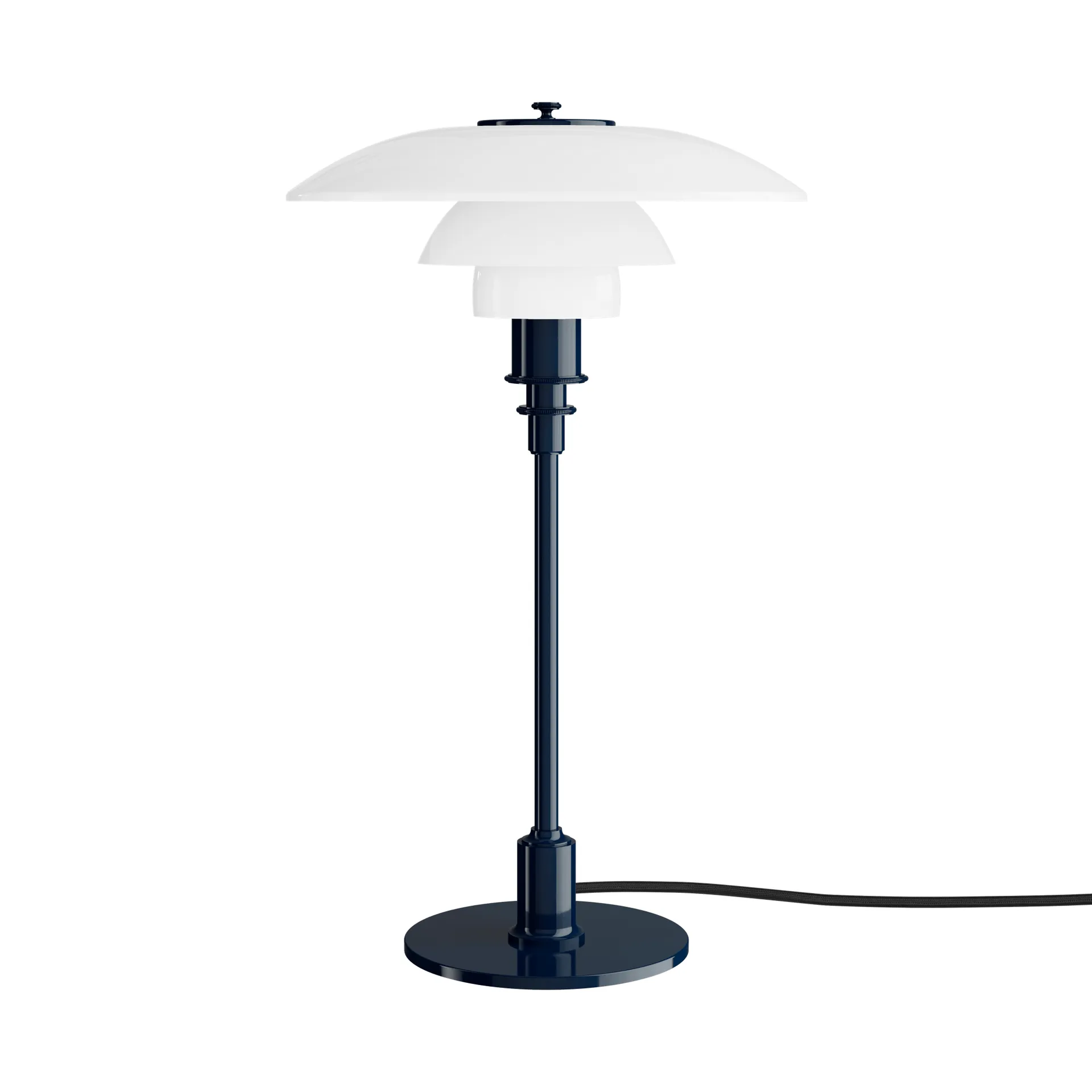 Lampe de table PH 3/2, Glossy deep blue Louis Poulsen