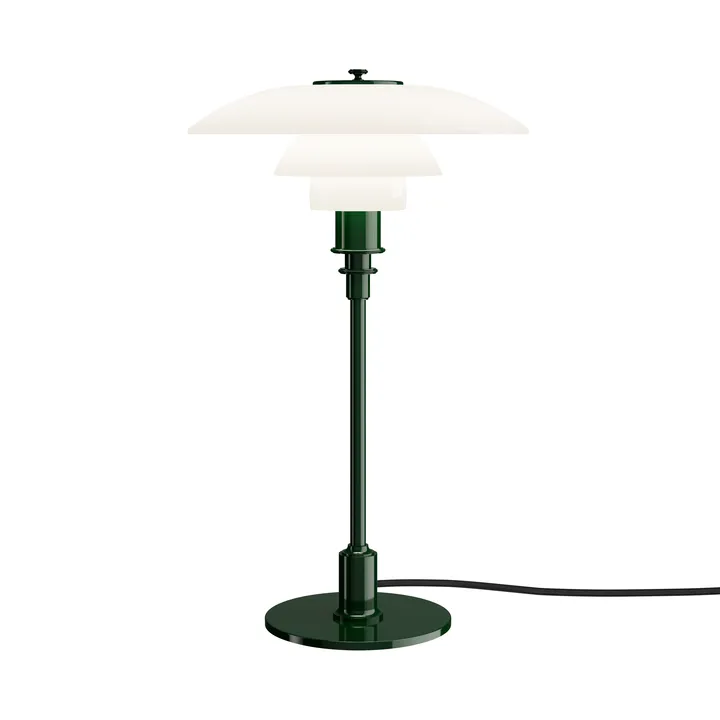 Lampe de table PH 3/2 - Glossy deep green - Louis Poulsen