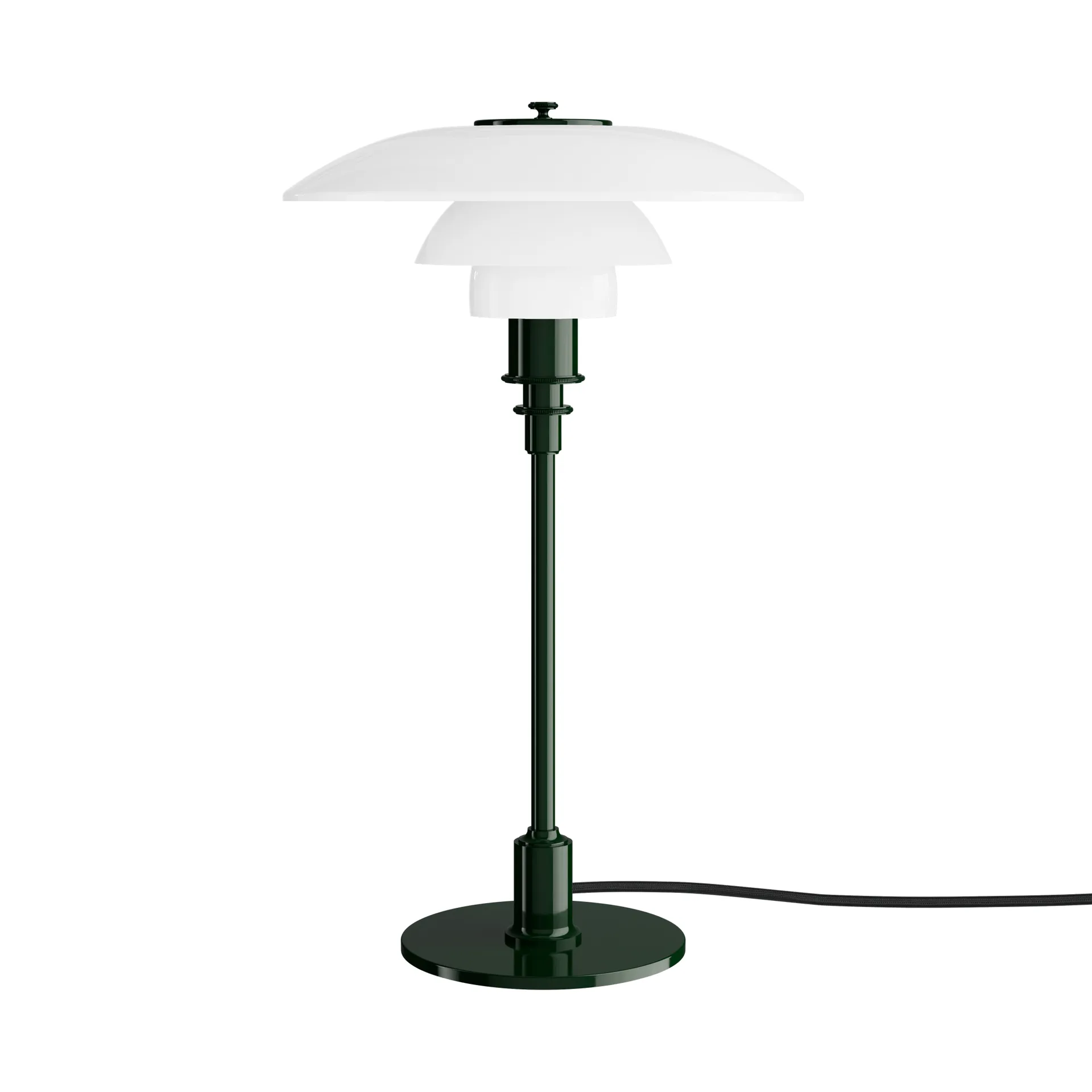 Lampe de table PH 3/2, Glossy deep green Louis Poulsen
