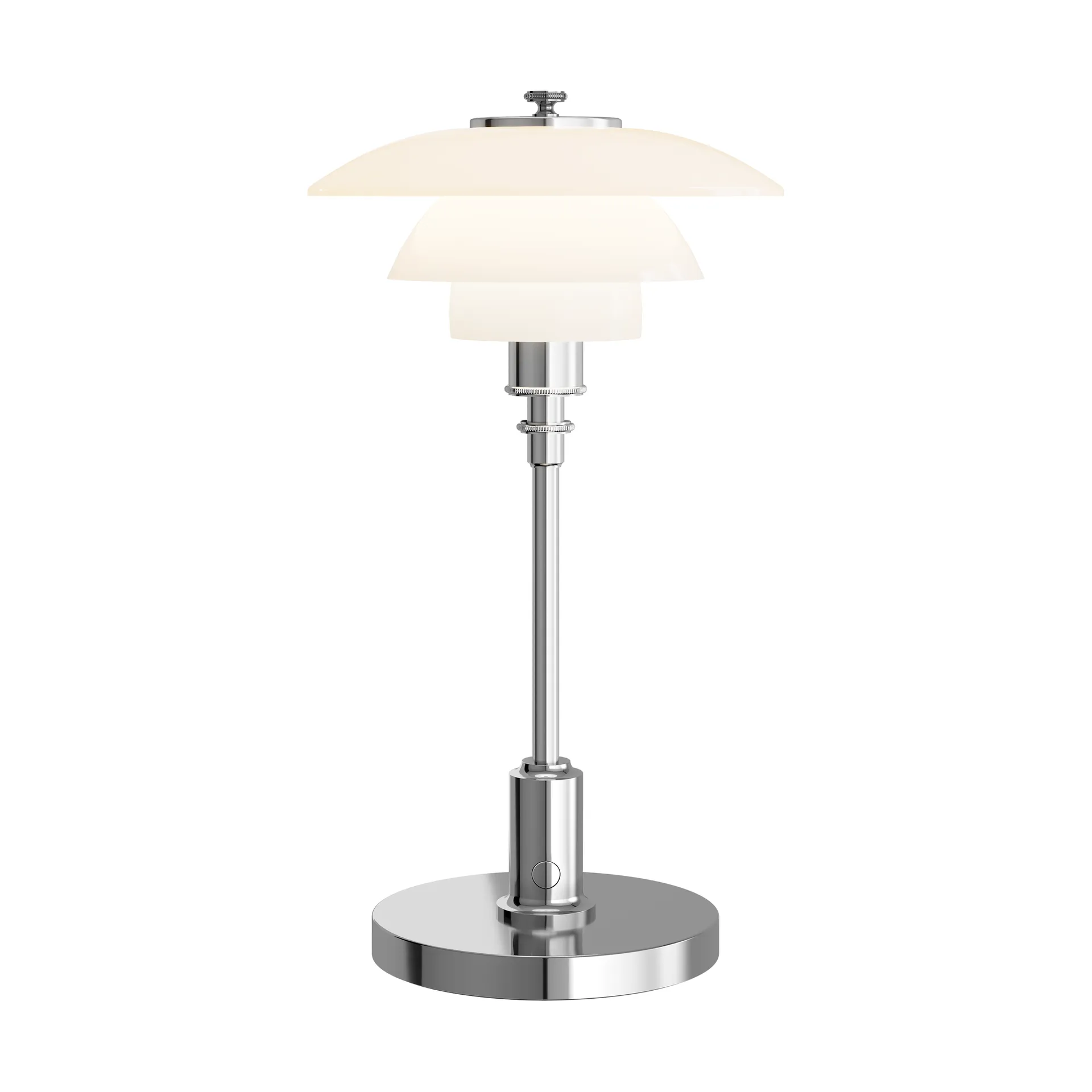 Lampe de table portable PH 1/1, Chromé Louis Poulsen