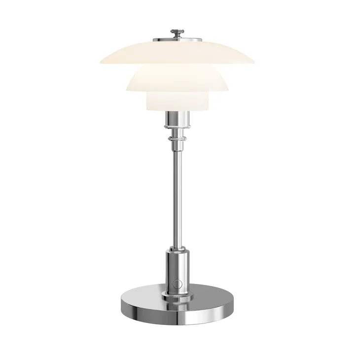 Lampe de table portable PH 1/1 - Chromé - Louis Poulsen