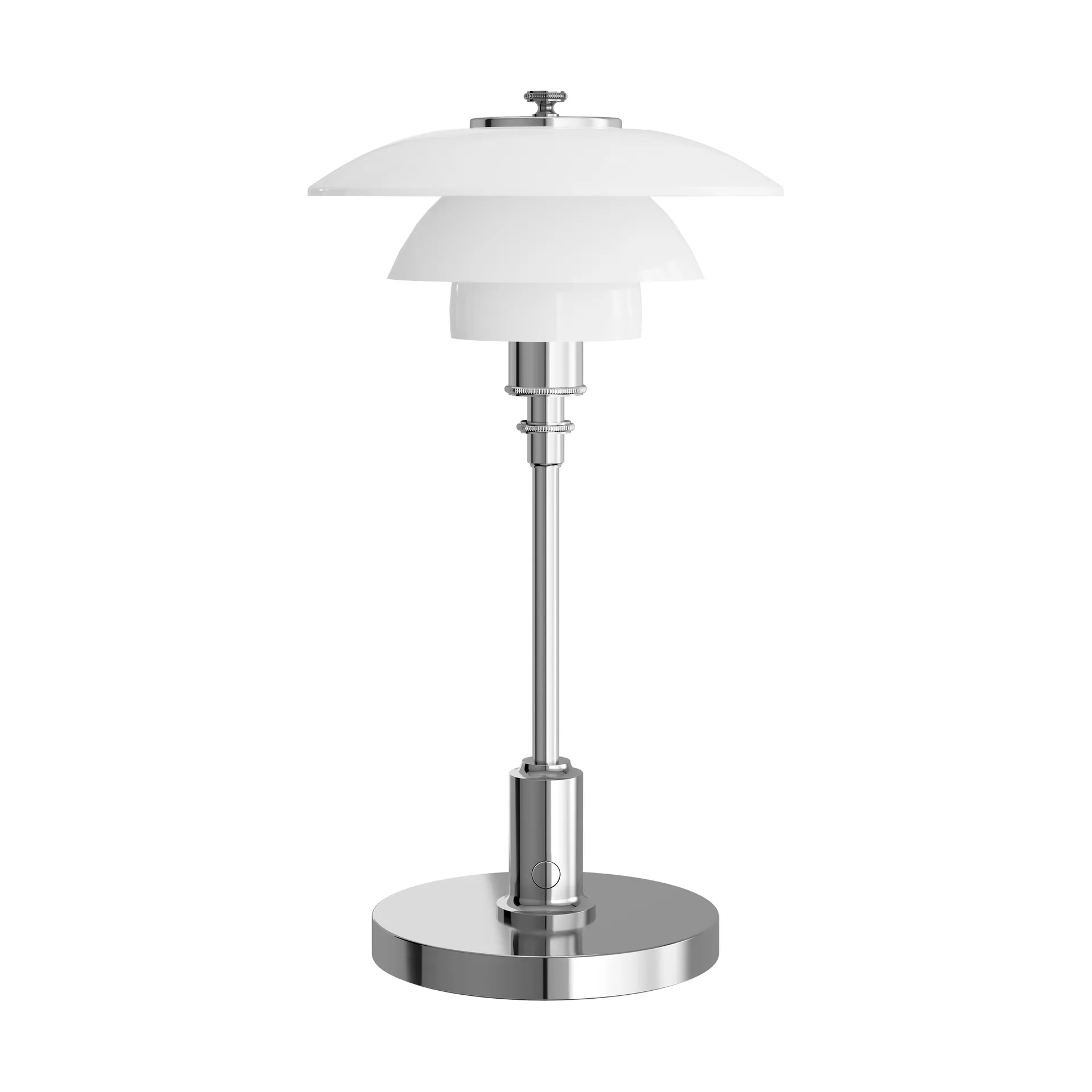 Lampe de table portable PH 1/1, Chromé Louis Poulsen