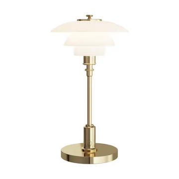 Lampe de table portable PH 1/1 - Plaqué en laiton - Louis Poulsen